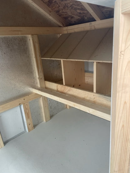 5x7 Deluxe Chicken Coop